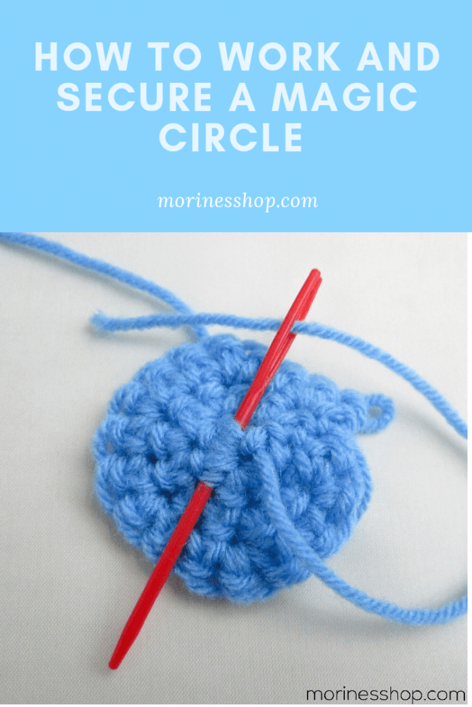 Today's post is a tutorial on how to make and secure the magic circle, an efficient technique, especially when making hats and amigurumi. #MagicCircle #MagicRing #MagicLoop #CrochetMagicRing #CrochetBasics