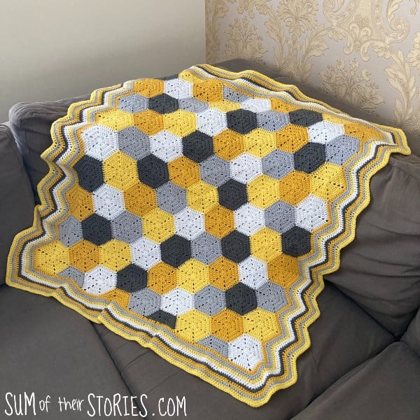Honeycomb Blanket by Sum of their Stories
