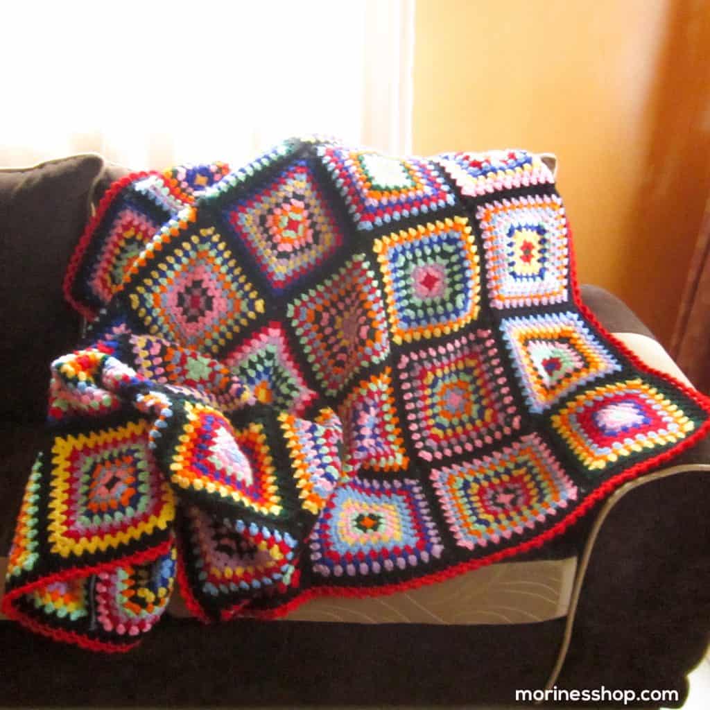 How to crochet the classic granny square