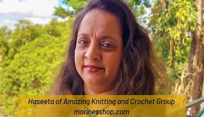 This month's feature artist is Haseeta of Amazing Knitting and Crochet, a group that loves to crochet items for donation all over the world.