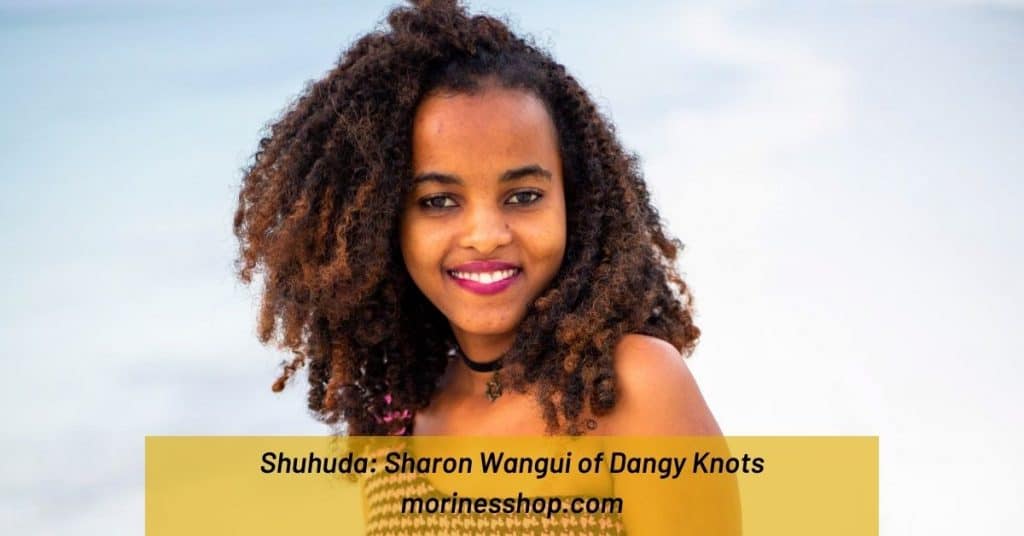 In August's issue of Shuhuda, we meet Sharon Wangui of Dangy Knots, a progressive online clothing brand specializing in beach wear #DangyKnots #Shuhuda_OurStories #Sustainable #CrochetBikini #AfricanCrochet