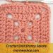 How To Crochet A Solid Granny Square Pattern