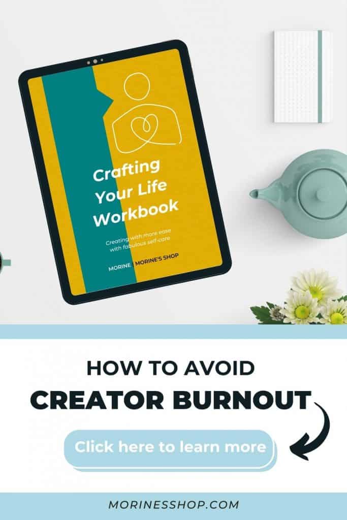 Self-care tips for dealing with creator burnout packed with simple, practical ideas for when you need some TLC! Take some time for you #SelfCare #SelfCareTips #MindfulMaker #Mindfulness #MentalHealth