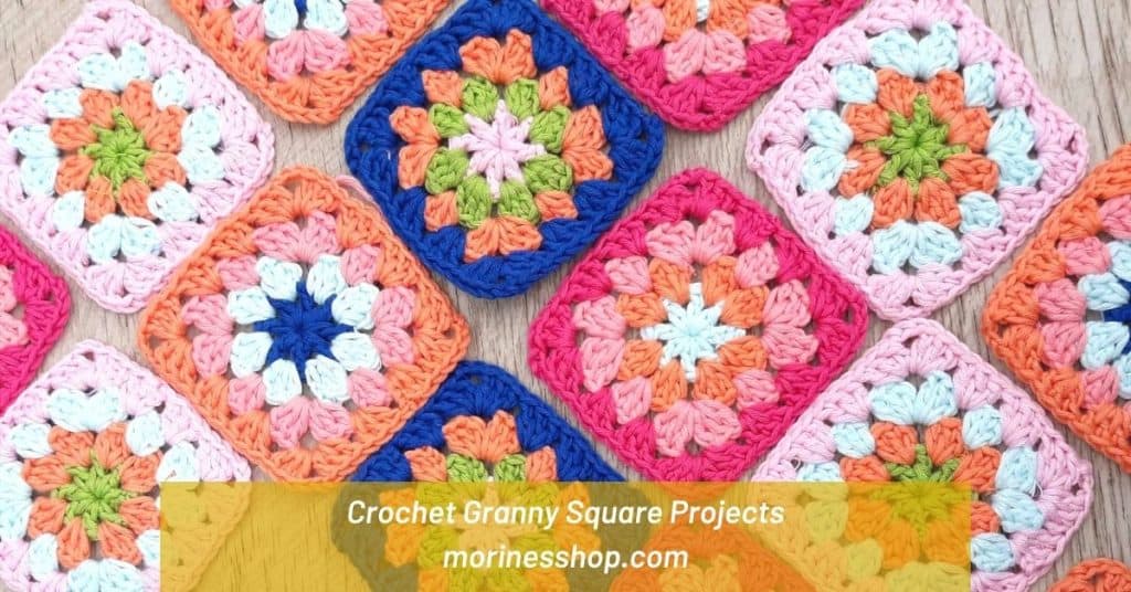 Ever wondered what to do with granny squares? This post has got crochet granny square projects to put all types of granny squares to use.