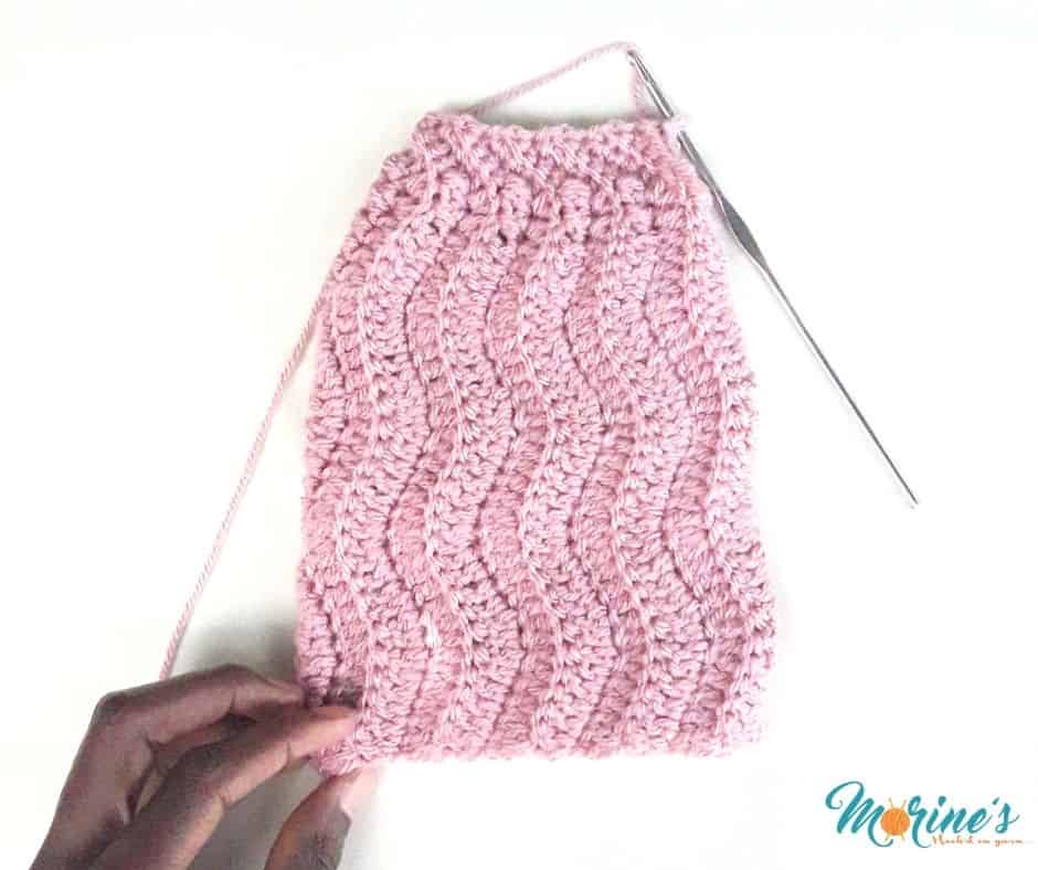 The Twist to the Classic Hat is a crochet preemie hat pattern that uses simple stitches with intervals of increases and decreases to give is a nice wavy effect. It include options for folded brim and brimless hat design.